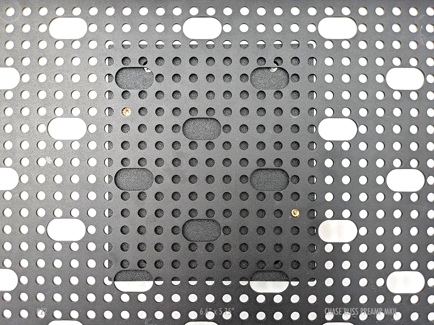 Chase Bliss Preamp MKII Pedal Plate