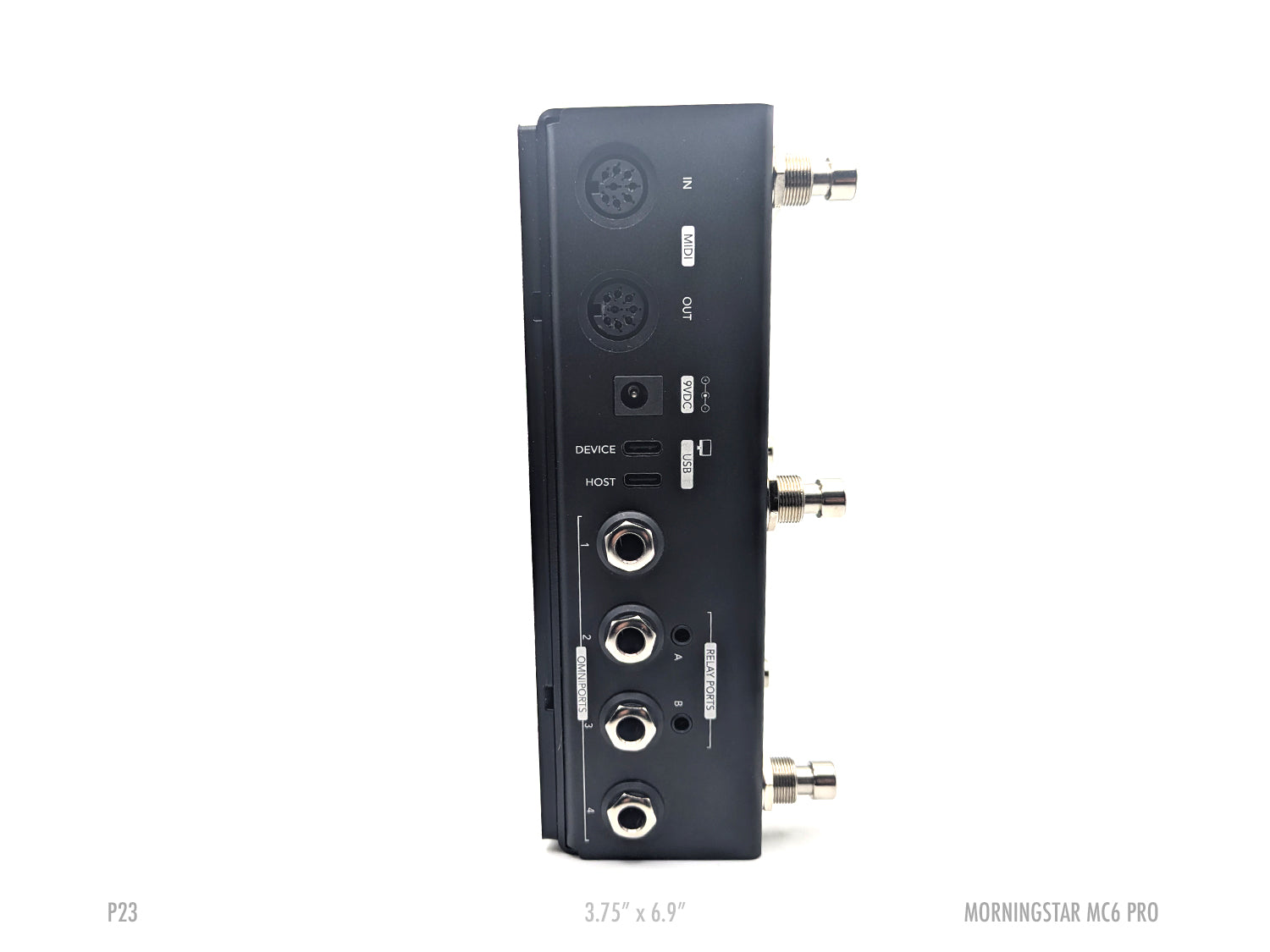 Morningstar MC6 Pro Pedal Plate