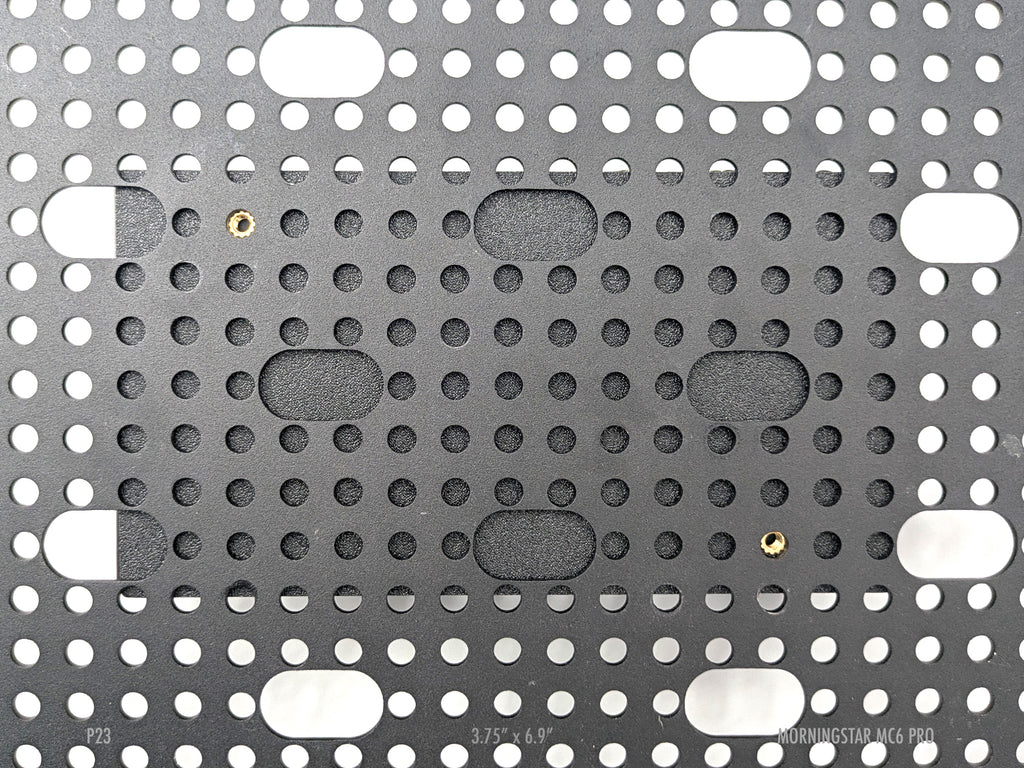 Morningstar MC6 Pro Pedal Plate