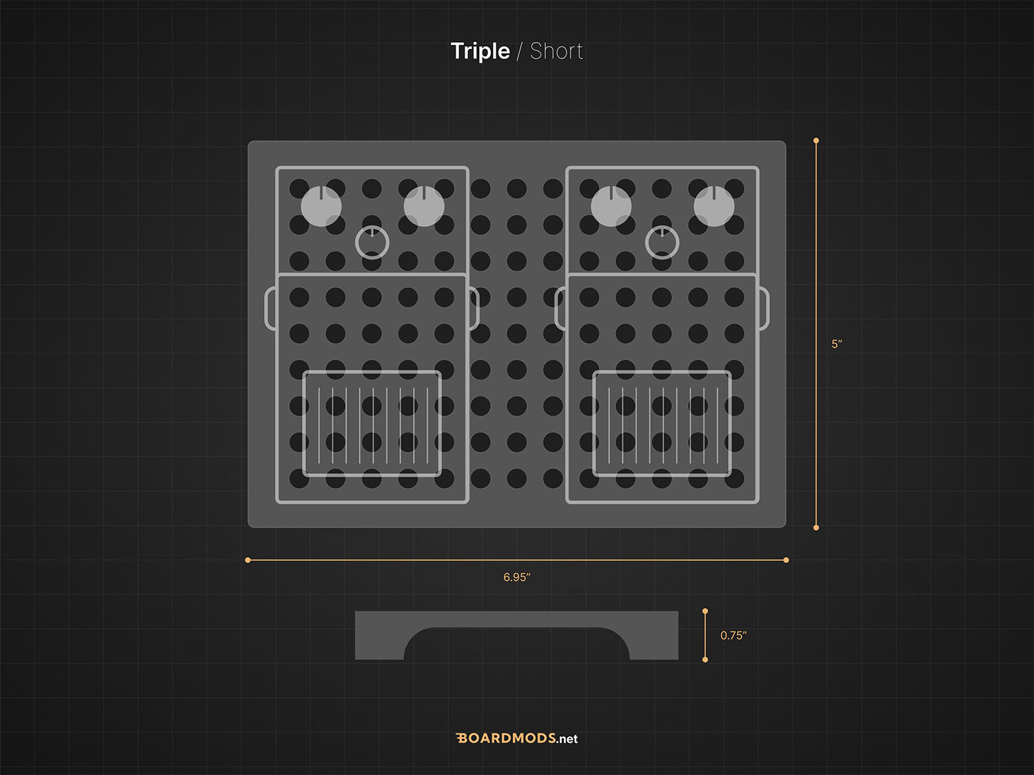 Triple / Short Riser